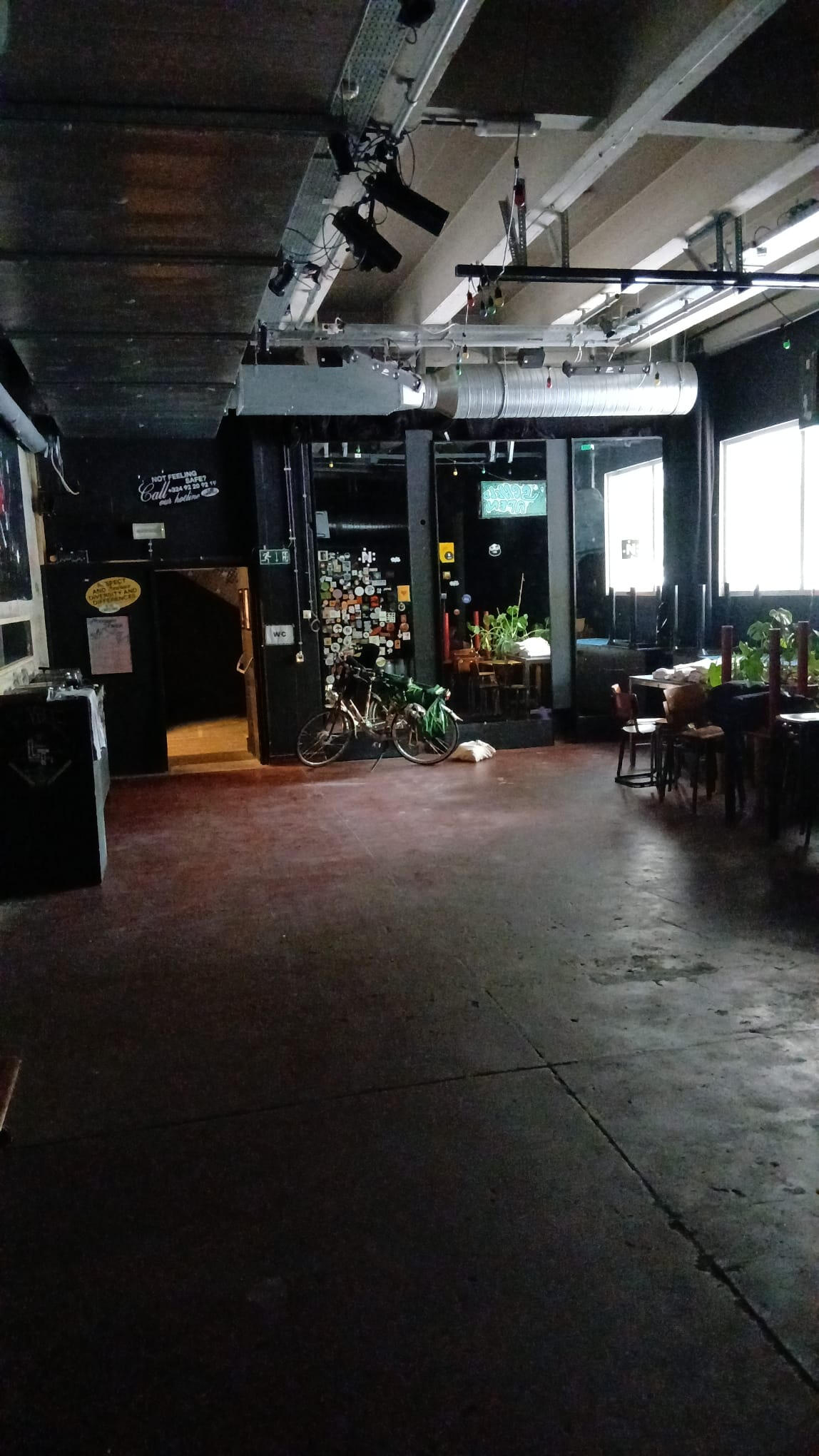 Merch, Tipping, and Tattoo Booth Location